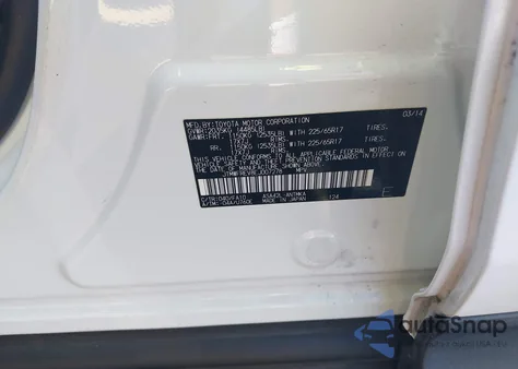 2014 Toyota Rav4 Xle из США, поврежденный, VIN JTMWFREV8EJ007278